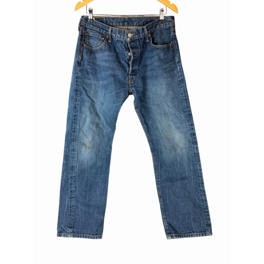 VTG Levi's 501 XX Jeans Mens 32x29 Button Fly Straight Leg Denim Made In Mexico